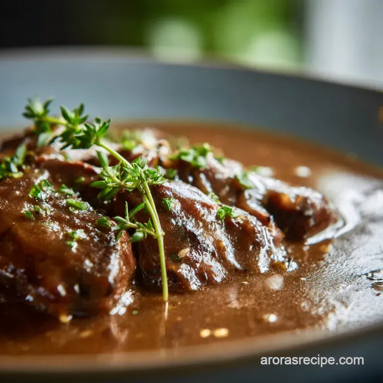 Beef Gravy: Rich Smooth and Decadent