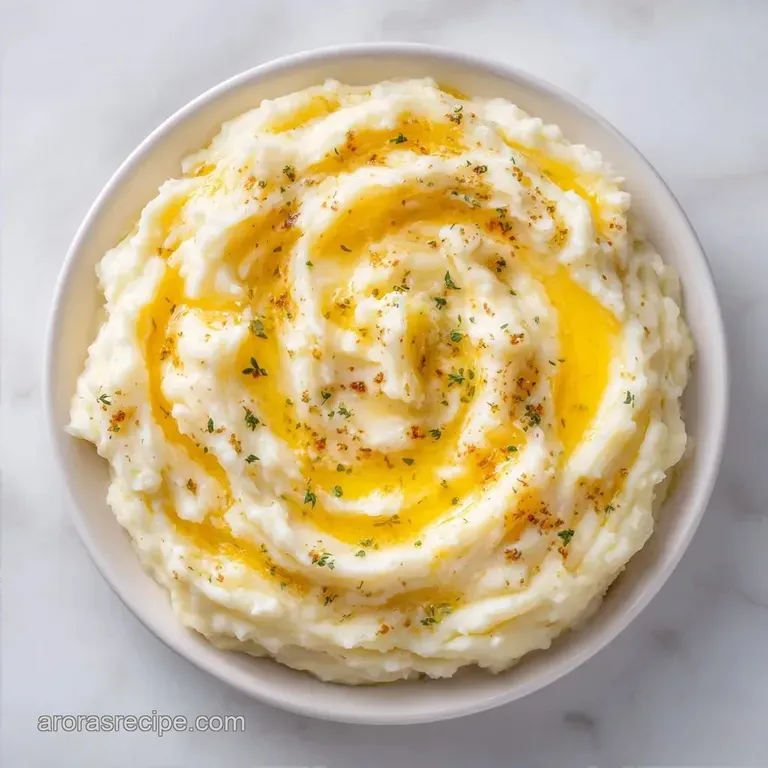 Garlic Mashed Potatoes: Fluffy and Light