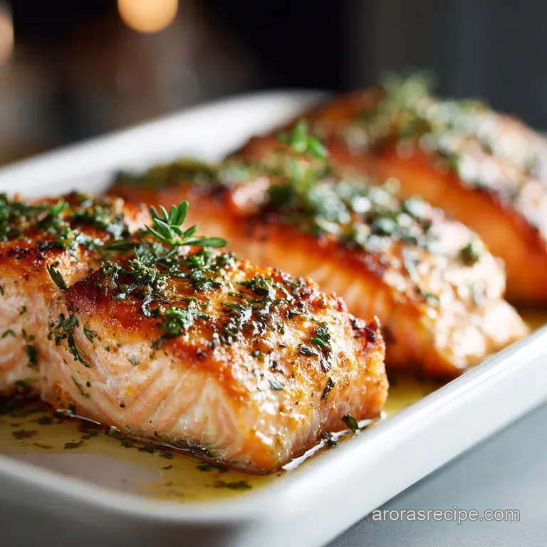 Perfectly cooked salmon with crispy skin, artistically presented with asparagus spears and vibrant cherry tomatoes, hintin...