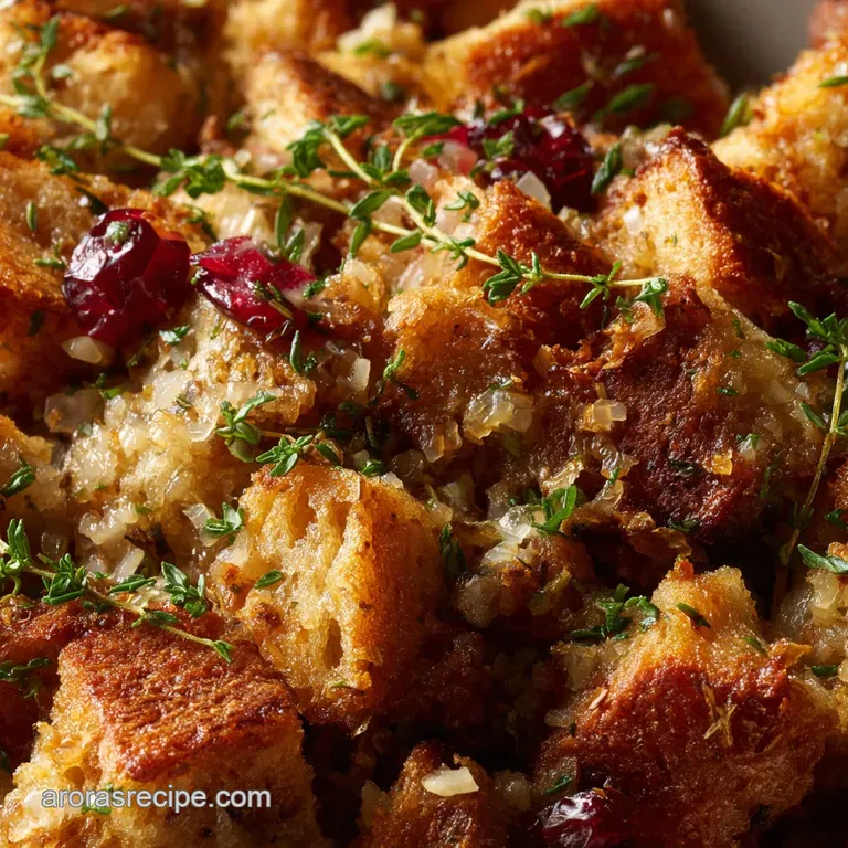 Thanksgiving Stuffing: Chefs Savory Sourdough and Sage Recipe