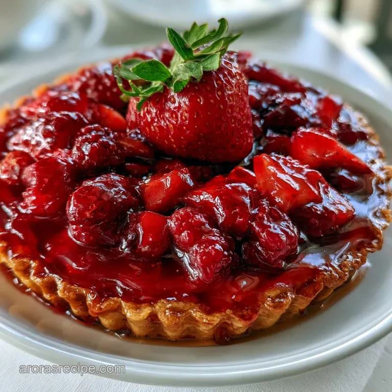 Shoneys Strawberry Pie: Silky and Fresh