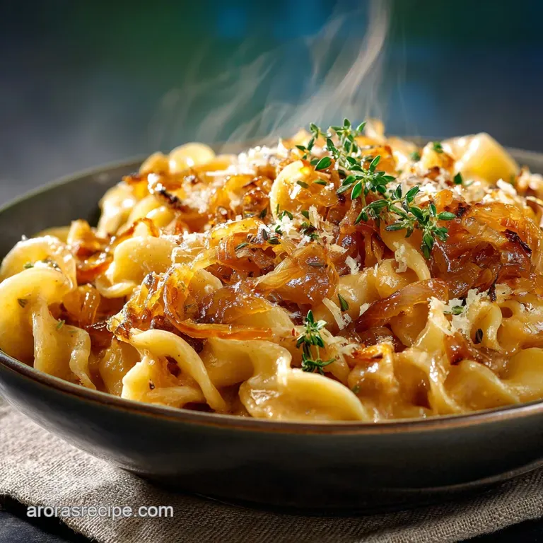 Pasta with Caramelized Onion The Sunday SlowBurn Rigatoni Recipe