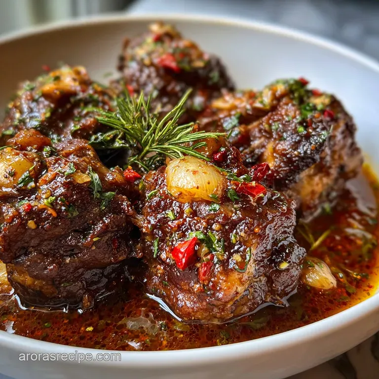 Smothered Oxtails: Fall-Apart Tender