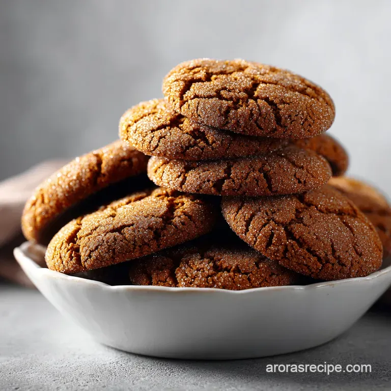 Molasses Cookies: Soft and Chewy