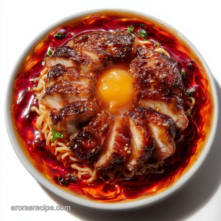 Spicy Tonkotsu Ramen The Midnight Express Rich Creamy Broth