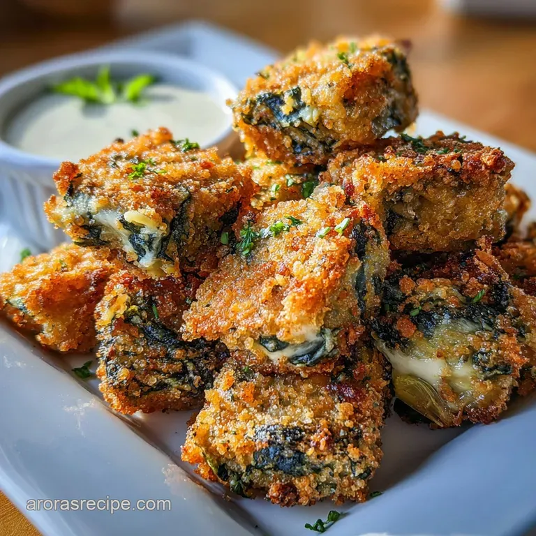 Appetizer Recipe with Spinach and Artichoke