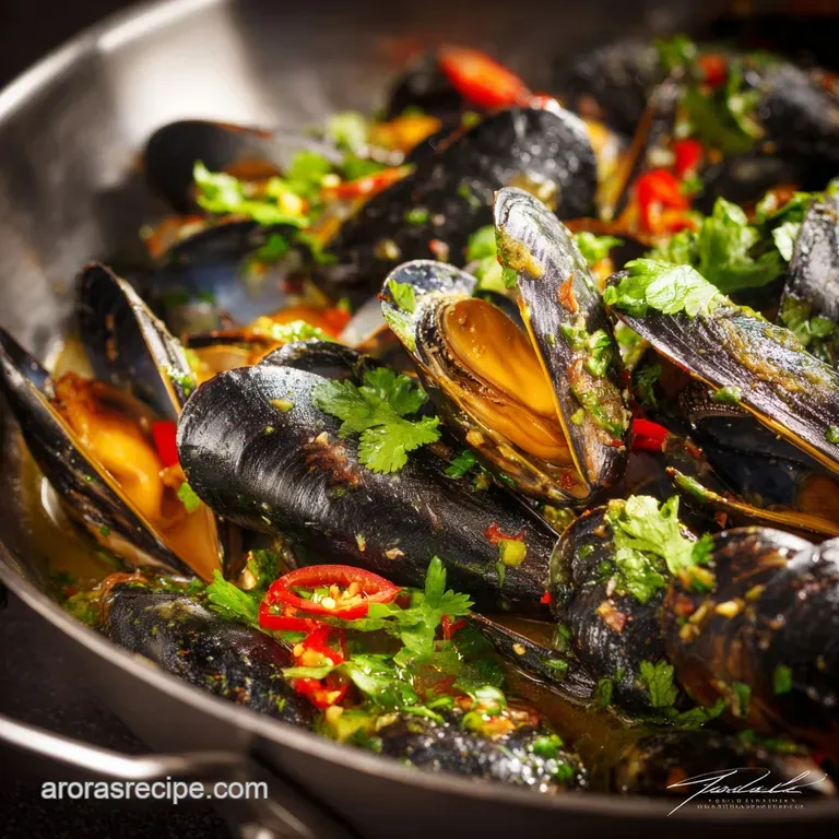Steamed Mussels in White Wine and Garlic Butter Classic Moules Marini&egrave;res