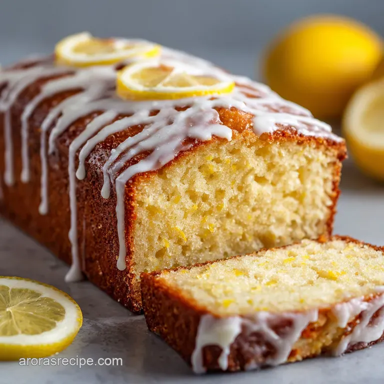 Sugar Free Lemon Cake the Zesty Zenith Drizzle Loaf for Diabetics presentation