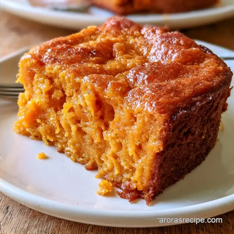 Sweet Potato Cake: Tender and Spiced