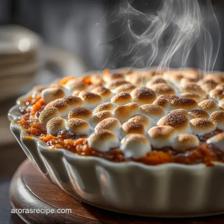Sweet Potato Casserole with Marshmallows: Velvety Spiced Foolproof