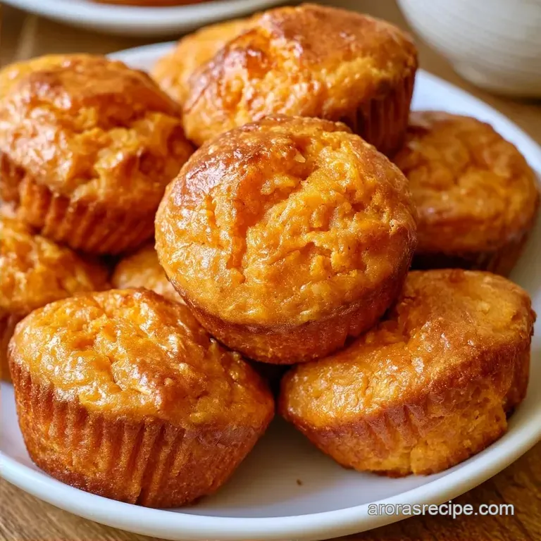 Healthy Sweet Potato Muffins with Maple Syrup
