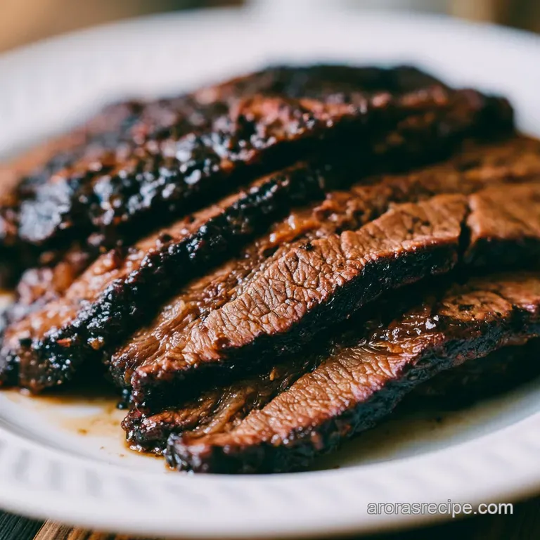 Texas Beef Brisket: Tender and Slow-Cooked