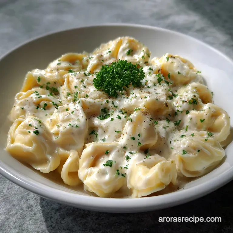 Tortellini Alfredo Sauce: Decadent Three-Cheese Perfection