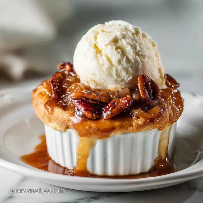 Warm, golden-brown apple cobbler with a flaky crust, showcasing tender spiced apple slices.