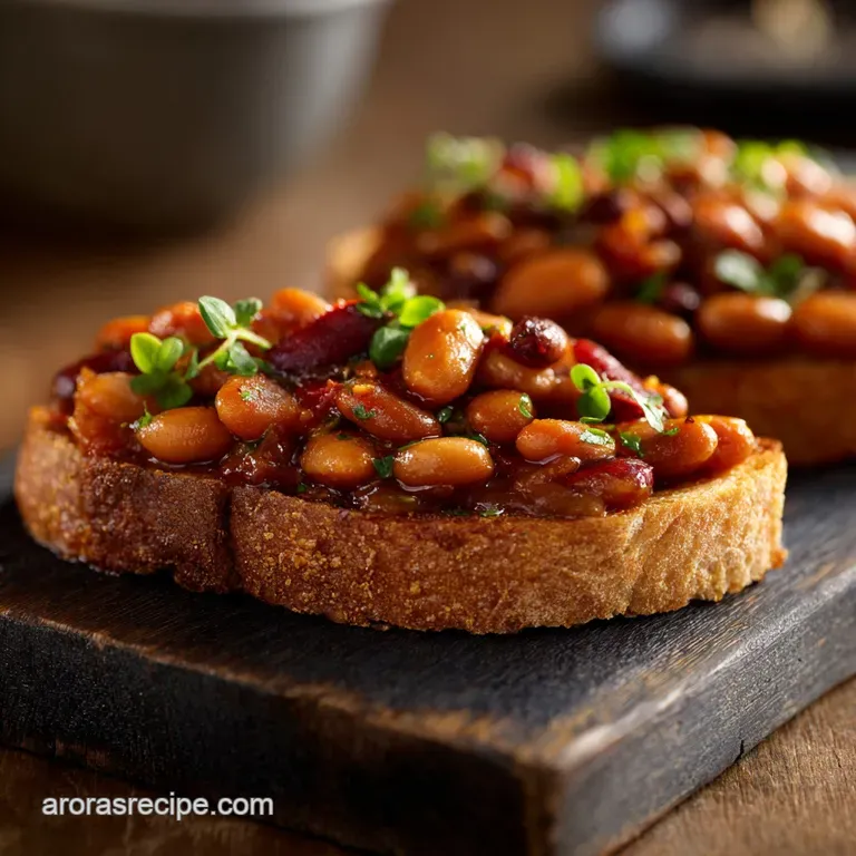 The Full English Reimagined Ultimate Homemade Baked Beans on Toast