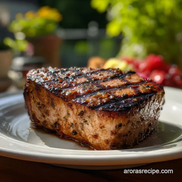 The Ultimate Tuna Steak Barbecue: Perfect Sear