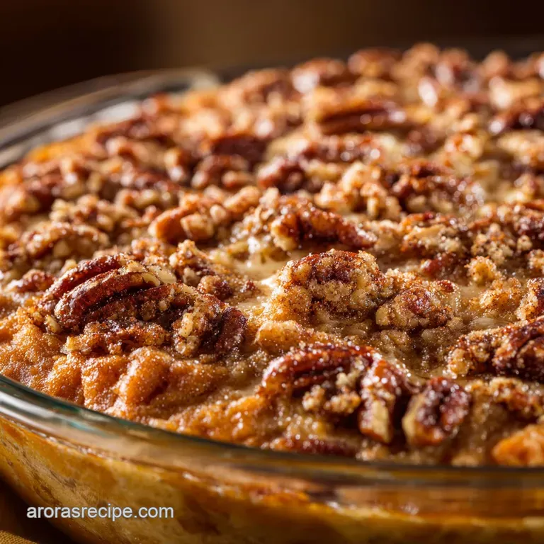 Sweet Potato Casserole: The Ultimate Creamy Holiday Side Dish with Pecans