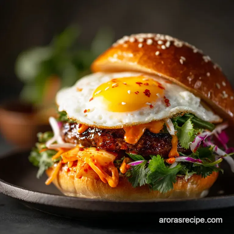 Kimchi Burger: The Seoul Sizzler Recipe