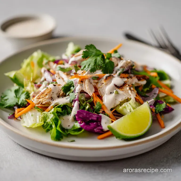 Southwest Chicken Salad with Chipotle Dressing