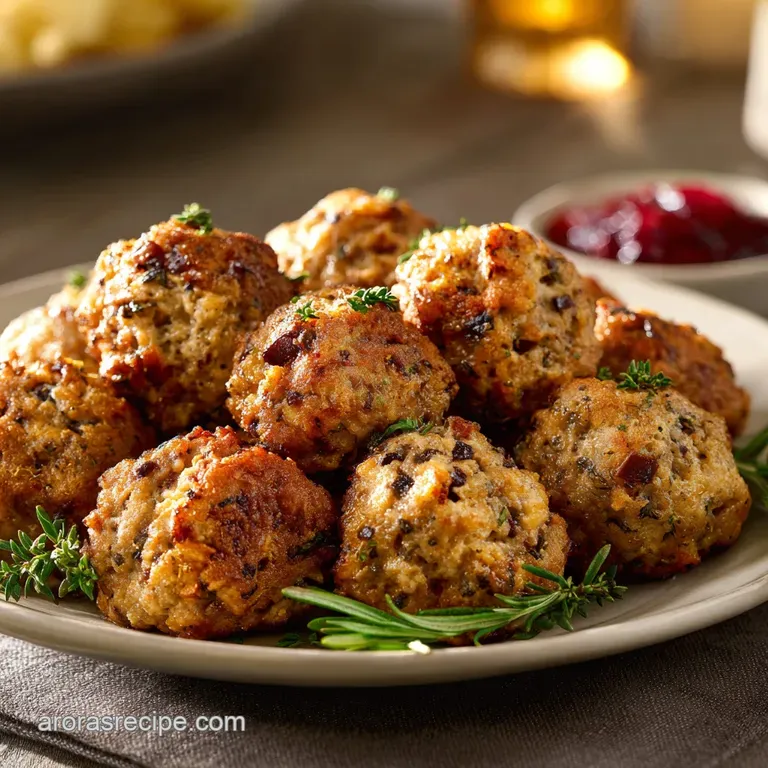Stuffing Sausage Balls: The Ultimate Savoury Sage Pork Nibble