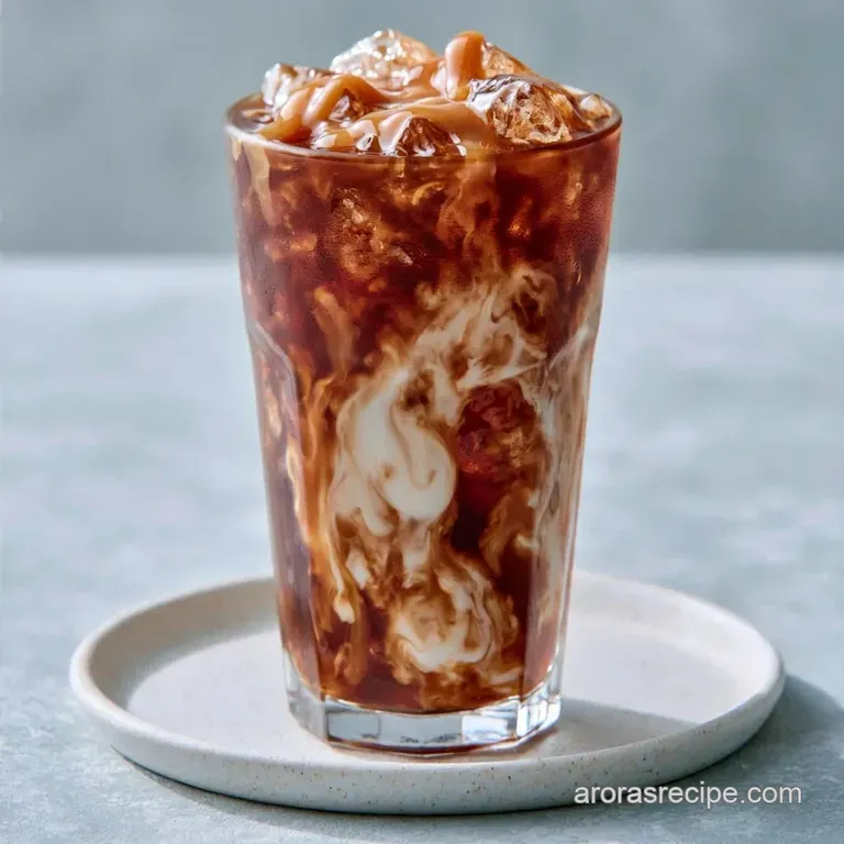 Brew Coffee Drink with Vanilla and Caramel in 5 Minutes