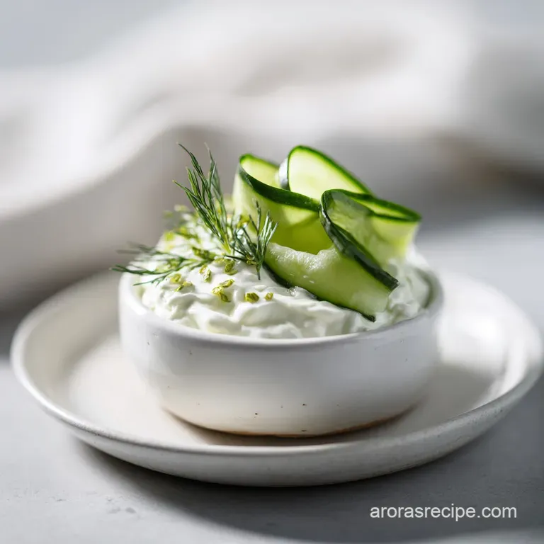 Creamy Cucumber Dip: Herb Forward