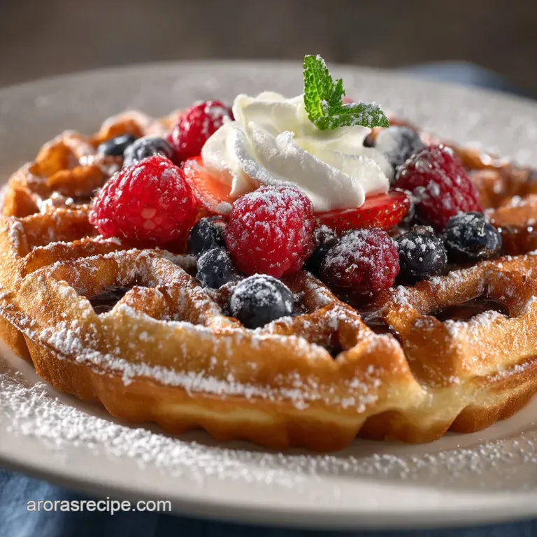 Waffle Recipe without Milk The Cracking Crunch No Dairy Needed