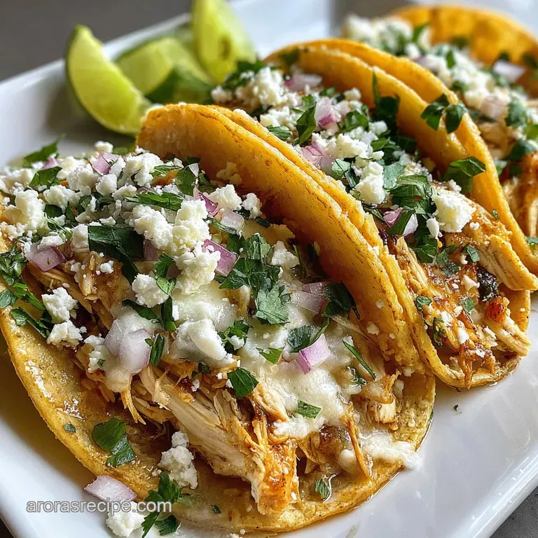 A single white chicken chili taco, overflowing with creamy filling and melted cheese, resting on a rustic wooden board. Ci...