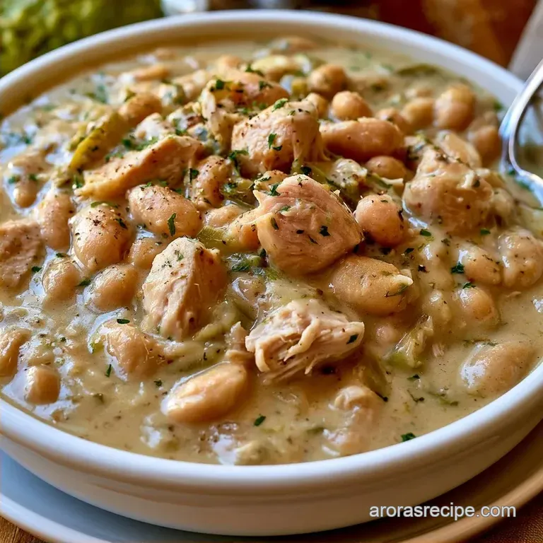 White Meat Chicken Chili Recipe with Green Chiles