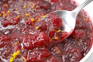 Easy Cranberry Sauce Recipe With Orange Juice